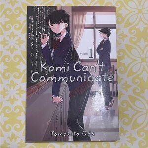 Komi Can't Communicate Volume 1 Manga by Tomohito Oda EUC